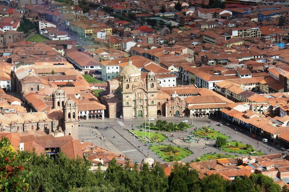 Cusco square , Peru