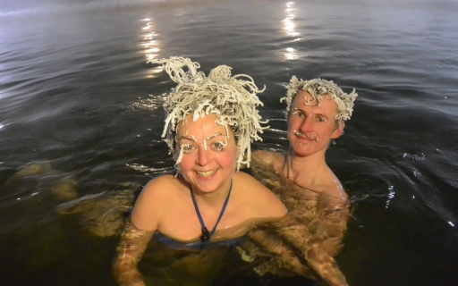 International hair freezing contest
